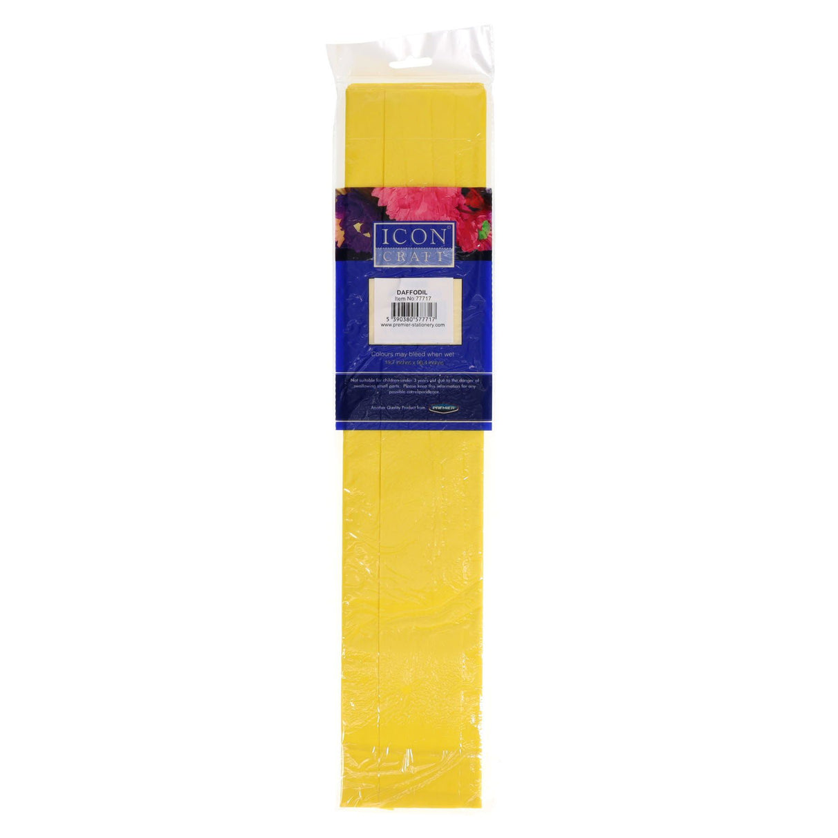 Icon Craft - Crepe Paper - Daffodil Yellow by Icon Craft on Schoolbooks.ie