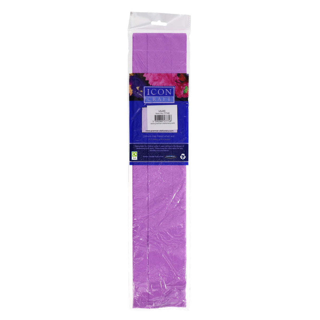 Icon Craft - Crepe Paper - Lilac by Icon Craft on Schoolbooks.ie