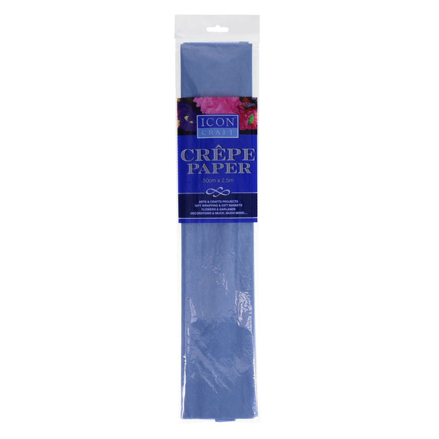 Icon Craft - Crepe Paper - Dark Blue by Icon Craft on Schoolbooks.ie