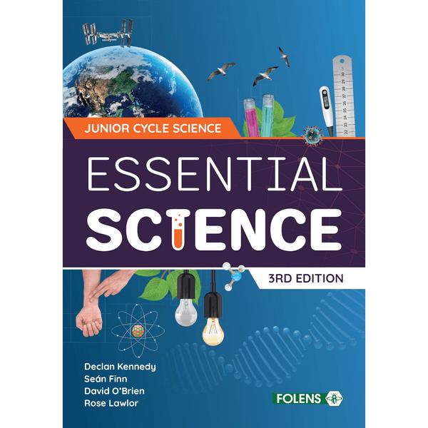 Essential Science - Textbook Only - 3rd / New Edition (2025) by Folens on Schoolbooks.ie