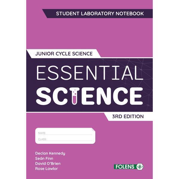 Essential Science - Student Laboratory Notebook Only - 3rd / New Edition (2025) by Folens on Schoolbooks.ie