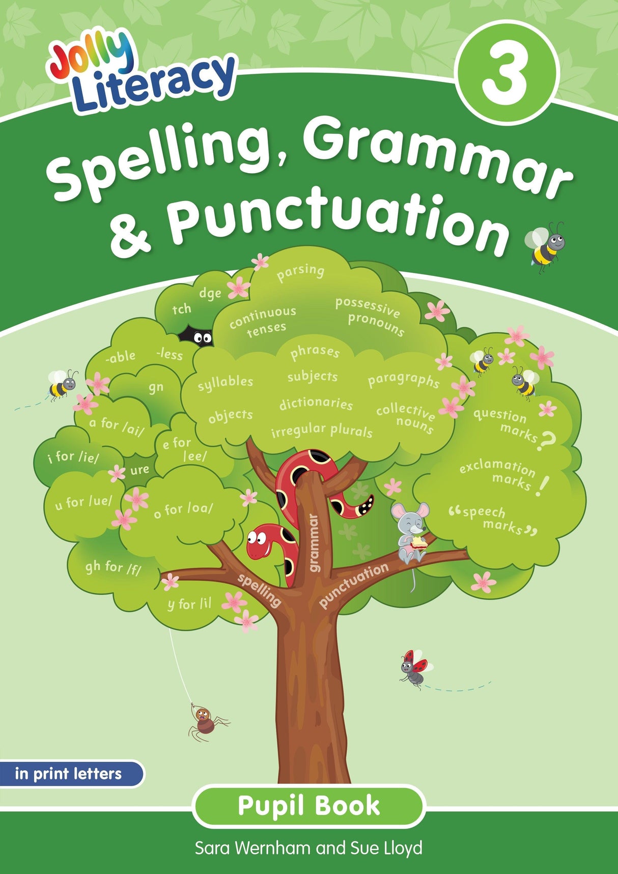 Jolly Literacy - Spelling, Grammar & Punctuation - Pupil Book 3 - In Print Letters by Jolly Learning Ltd on Schoolbooks.ie