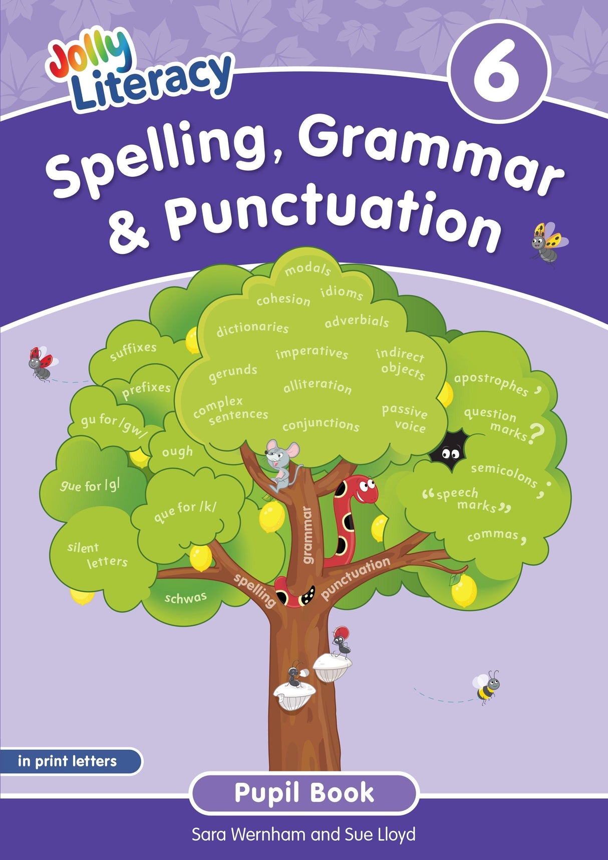 Jolly Literacy - Spelling, Grammar & Punctuation - Pupil Book 6 - In Print Letters by Jolly Learning Ltd on Schoolbooks.ie
