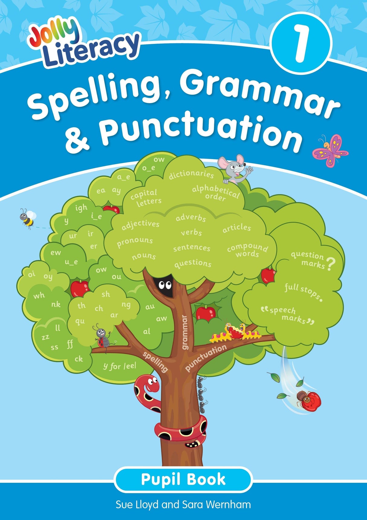 Jolly Literacy - Spelling, Grammar & Punctuation - Pupil Book 1 - Precursive Letters by Jolly Learning Ltd on Schoolbooks.ie