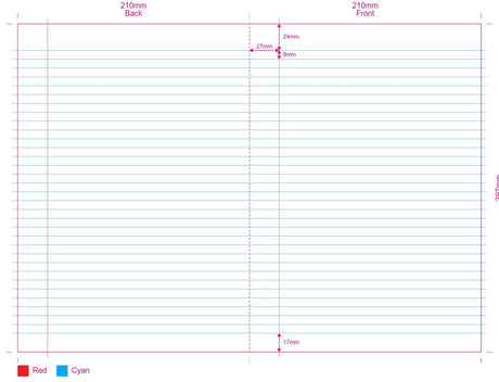 Schoolbooks.ie - A4 Manuscript Book - 120 Page - Navy by Schoolbooks.ie on Schoolbooks.ie