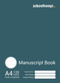 Schoolbooks.ie - A4 Manuscript Book - 120 Page - Navy by Schoolbooks.ie on Schoolbooks.ie