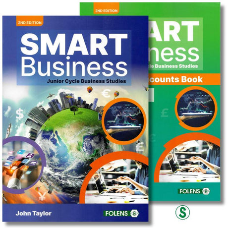 Smart Business - Textbook and Workbook - Set - New Edition (2023) by Folens on Schoolbooks.ie