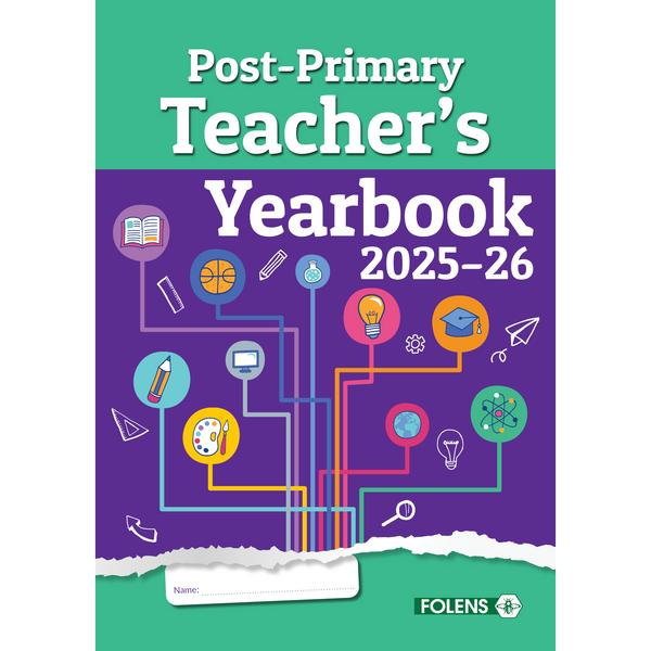 Post-Primary Teacher's Yearbook 2025-2026 by Folens on Schoolbooks.ie