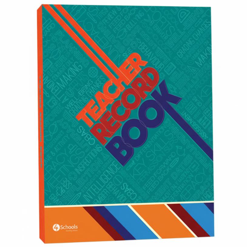 Teacher Record Book - 4-Ring Binder by 4Schools.ie on Schoolbooks.ie