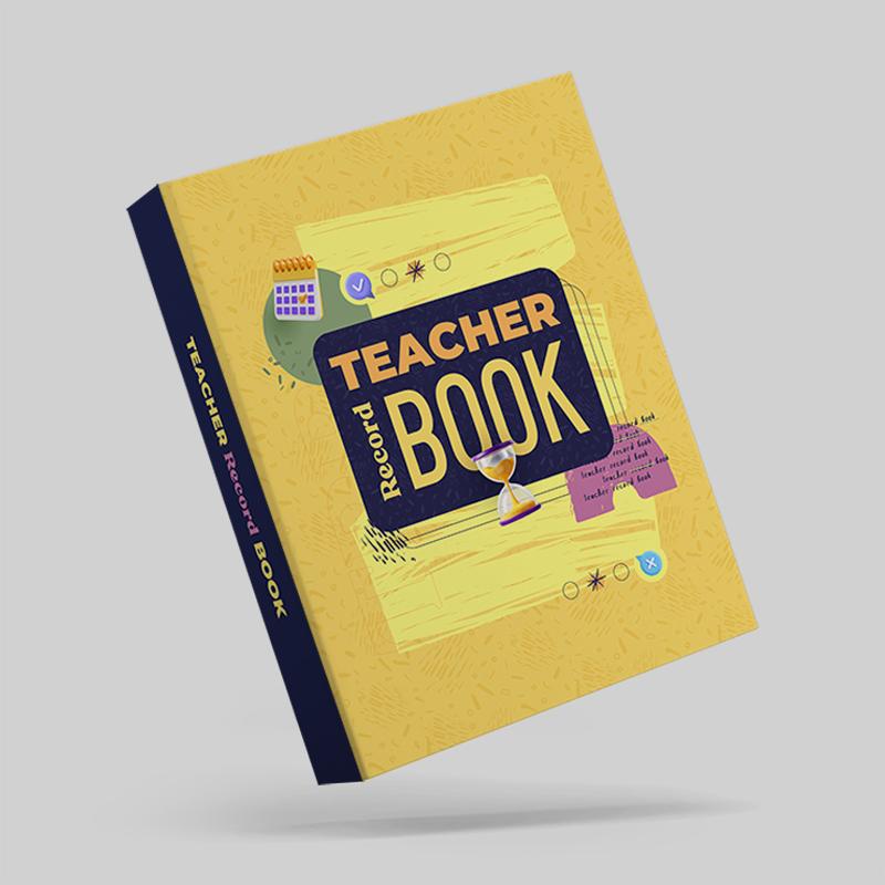 Teacher Record Book - 4-Ring Binder by 4Schools.ie on Schoolbooks.ie
