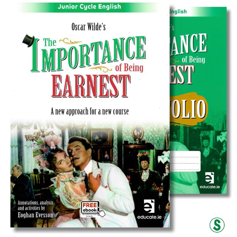 The Importance of Being Earnest + FREE Portfolio Book by Educate.ie on Schoolbooks.ie
