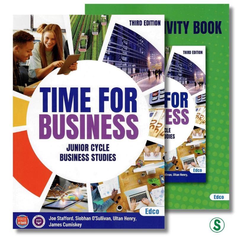 Time For Business - Textbook & Workbook Set - 3rd / New Edition (2024) by Edco on Schoolbooks.ie