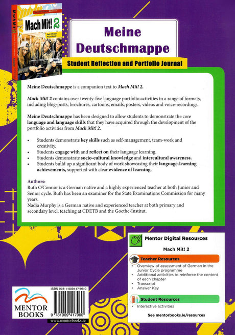 Mach Mit! 2 - Portfolio Only by Mentor Books on Schoolbooks.ie