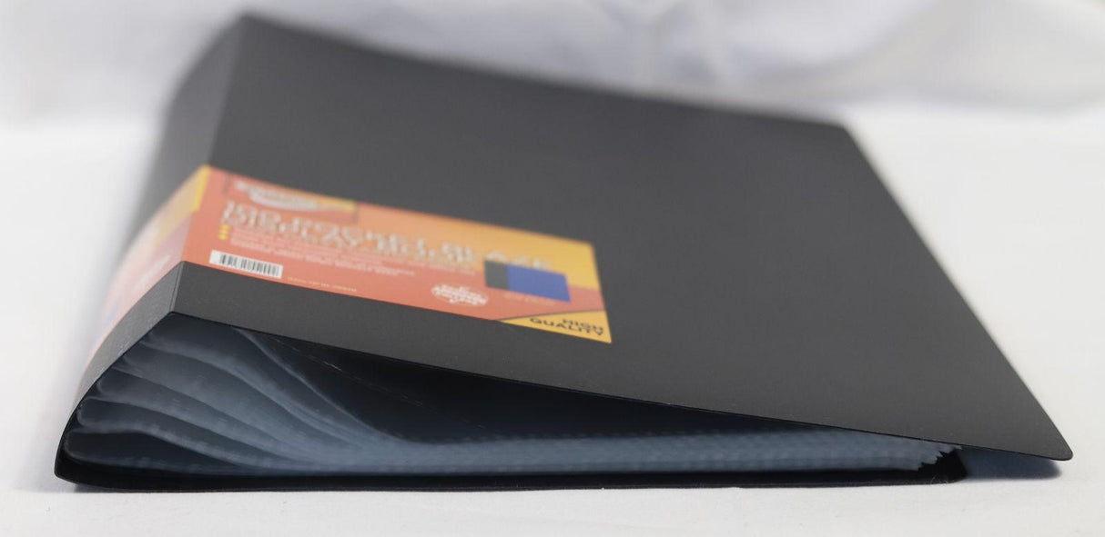 Supreme - Display Book - 100 Pocket - A4 - Black by Supreme Stationery on Schoolbooks.ie