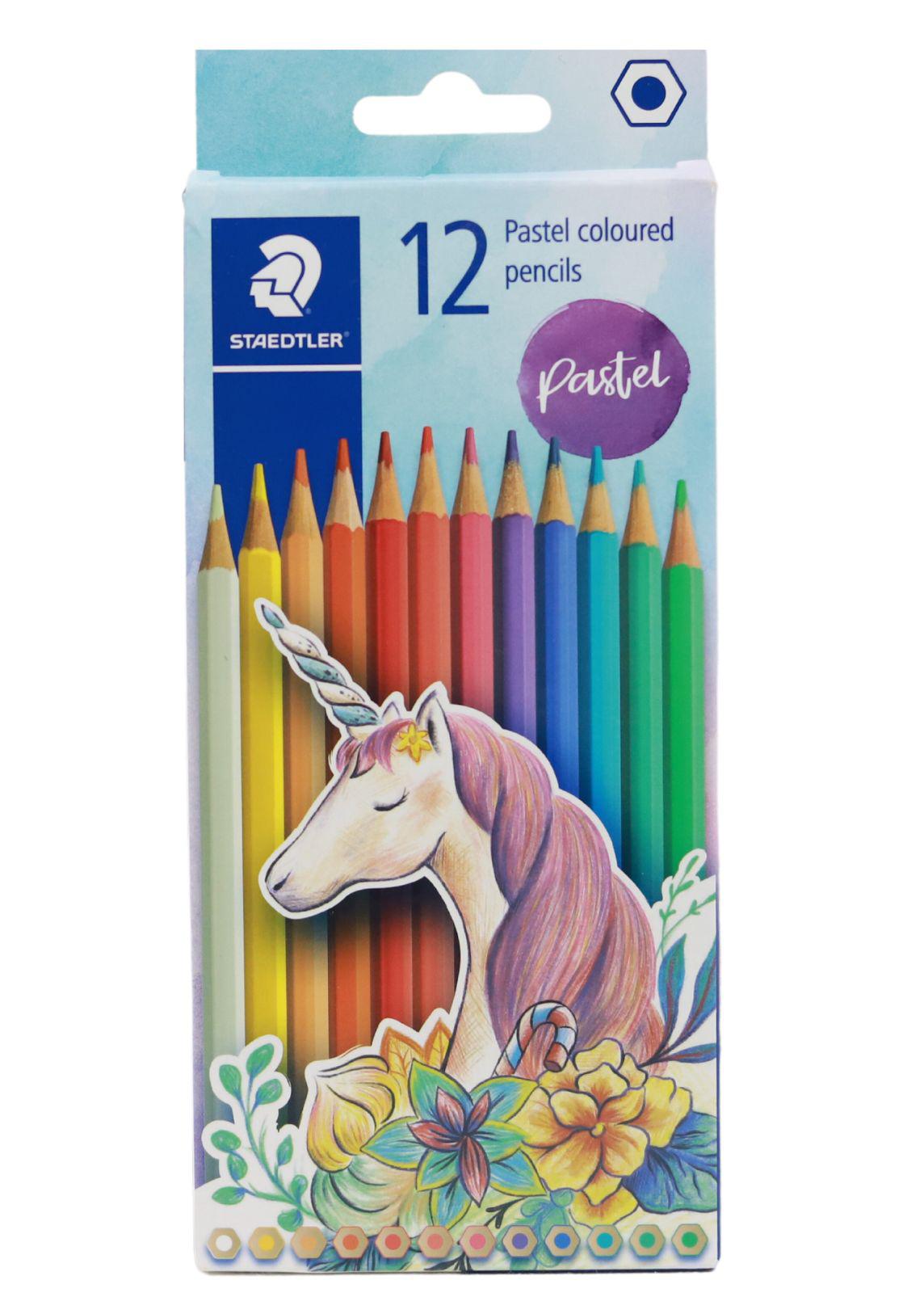 Staedtler - Wood-Free Coloured Pencil 175 - Pastel Unicorn - Box of 12 by Staedtler on Schoolbooks.ie