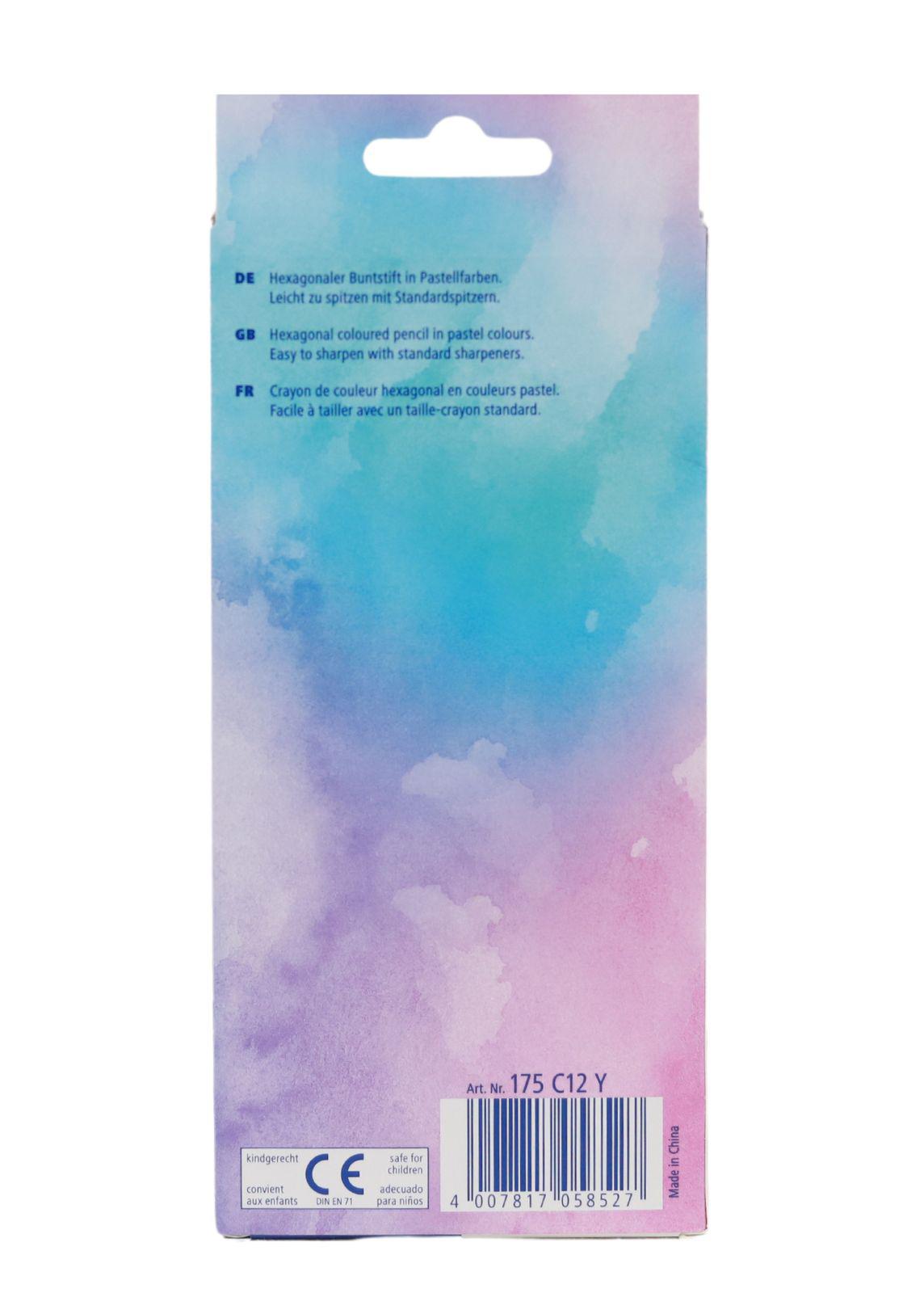 Staedtler - Wood-Free Coloured Pencil 175 - Pastel Unicorn - Box of 12 by Staedtler on Schoolbooks.ie