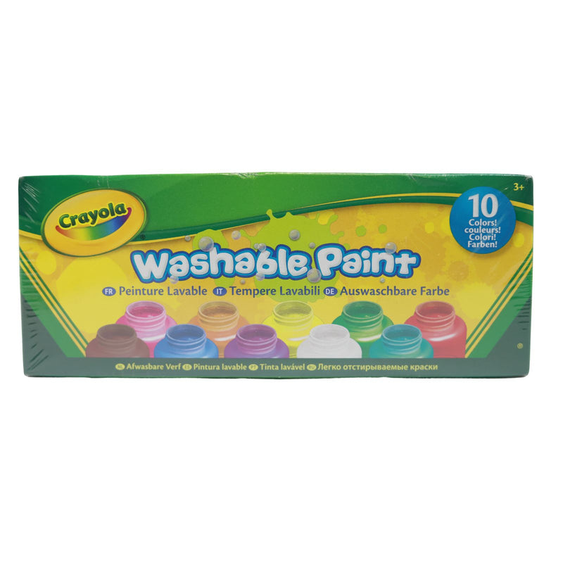 Crayola Washable Paint 10 Pack by Crayola on Schoolbooks.ie