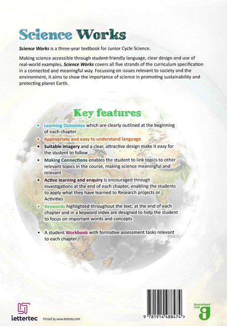 Science Works - Textbook and Workbook - Set by Lettertec Ireland Ltd on Schoolbooks.ie