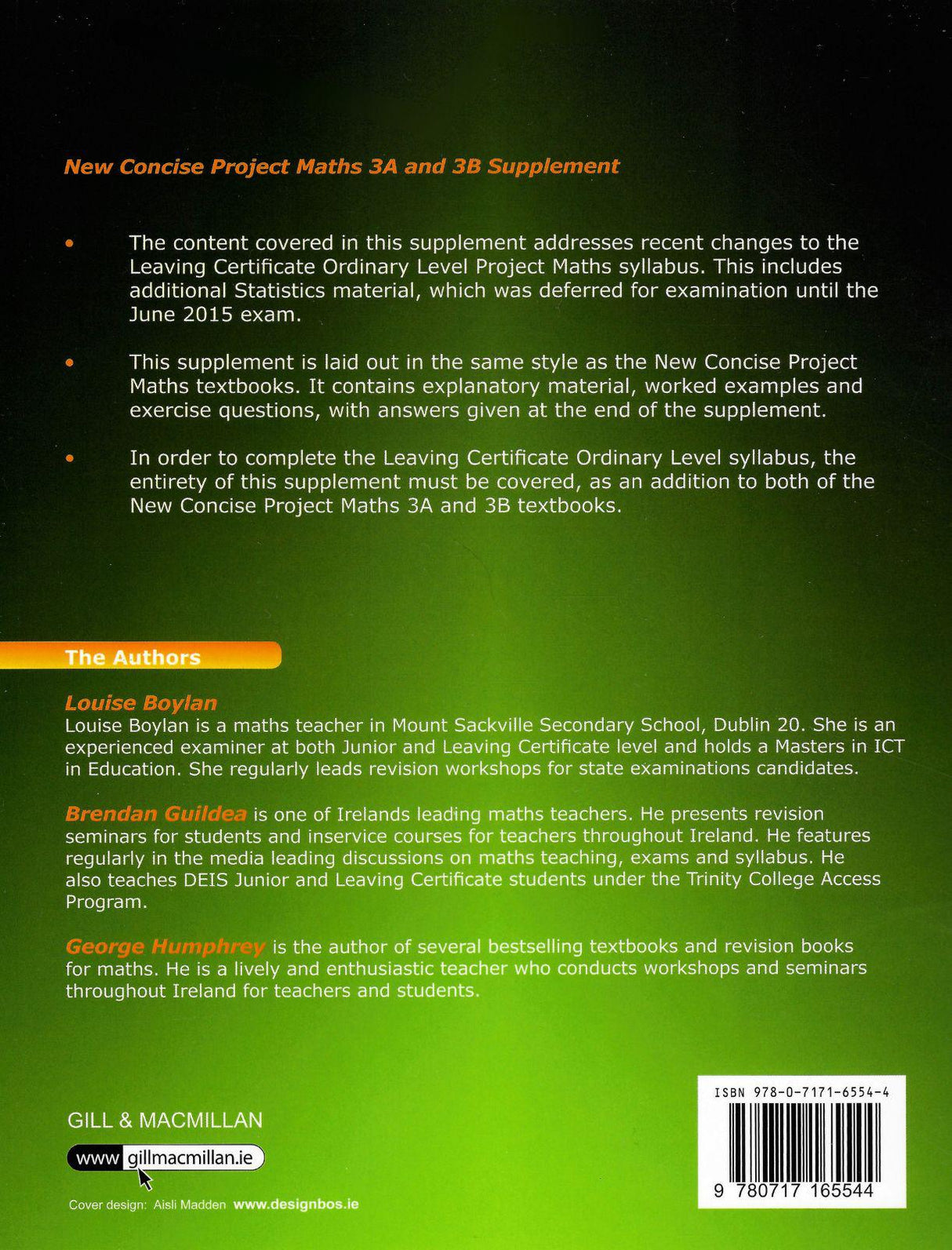 New Concise Project Maths 3B - Ordinary Level by Gill Education on Schoolbooks.ie