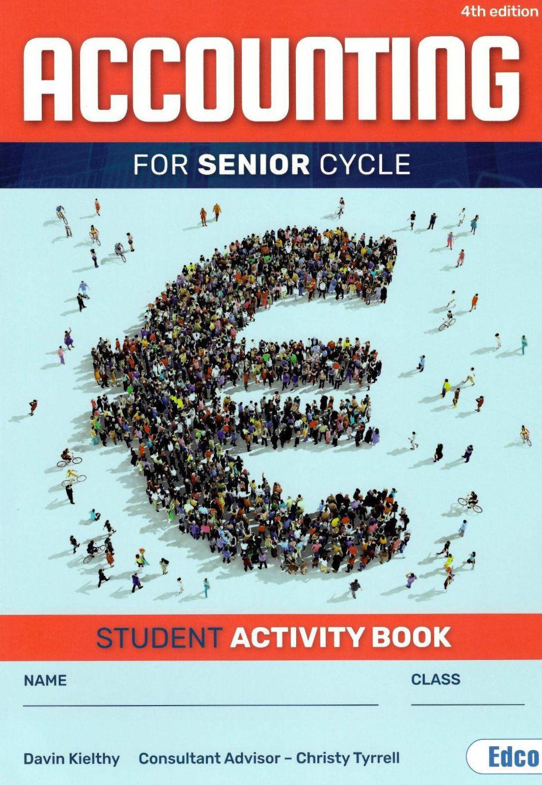 ■ Accounting for Senior Cycle - Textbook and Student Activity Book - Set - 4th / New Edition (2021) by Edco on Schoolbooks.ie