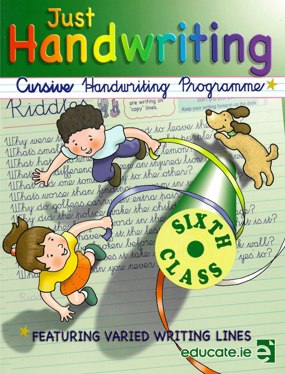 Just Handwriting - 6th Class by Educate.ie on Schoolbooks.ie