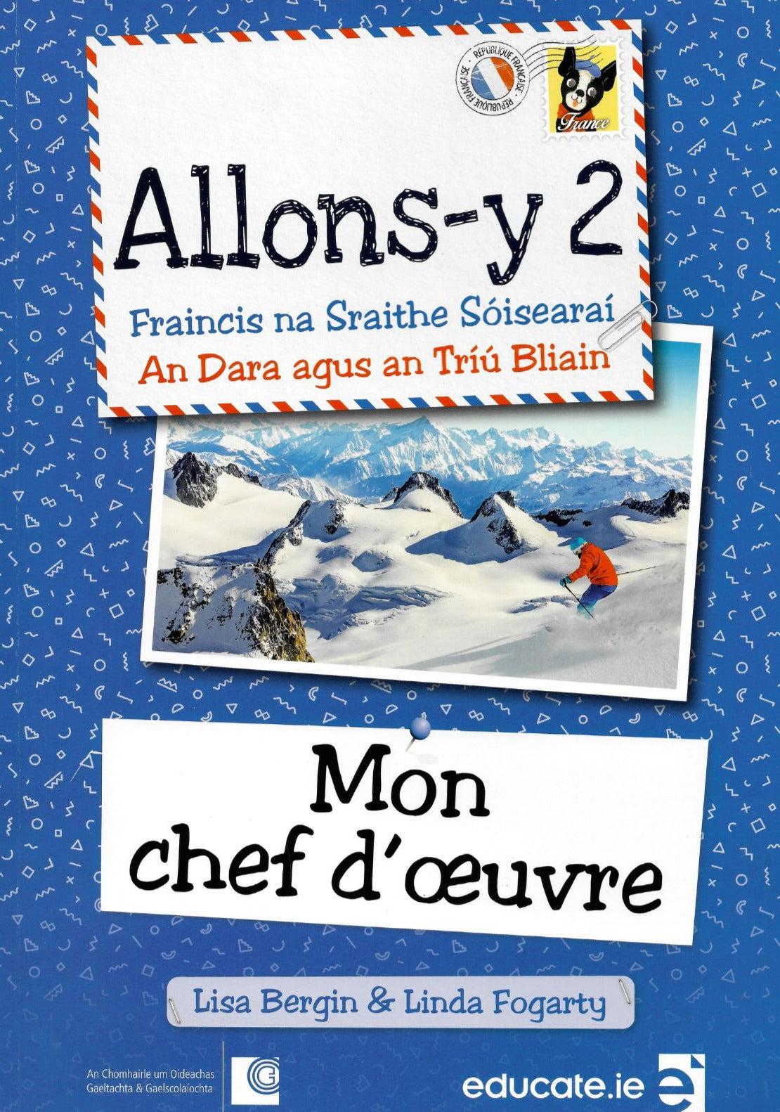 Allons-y 2 - Gaeilge Edition - Portfolio Book Only - 1st / New Edition (2021) by Educate.ie on Schoolbooks.ie