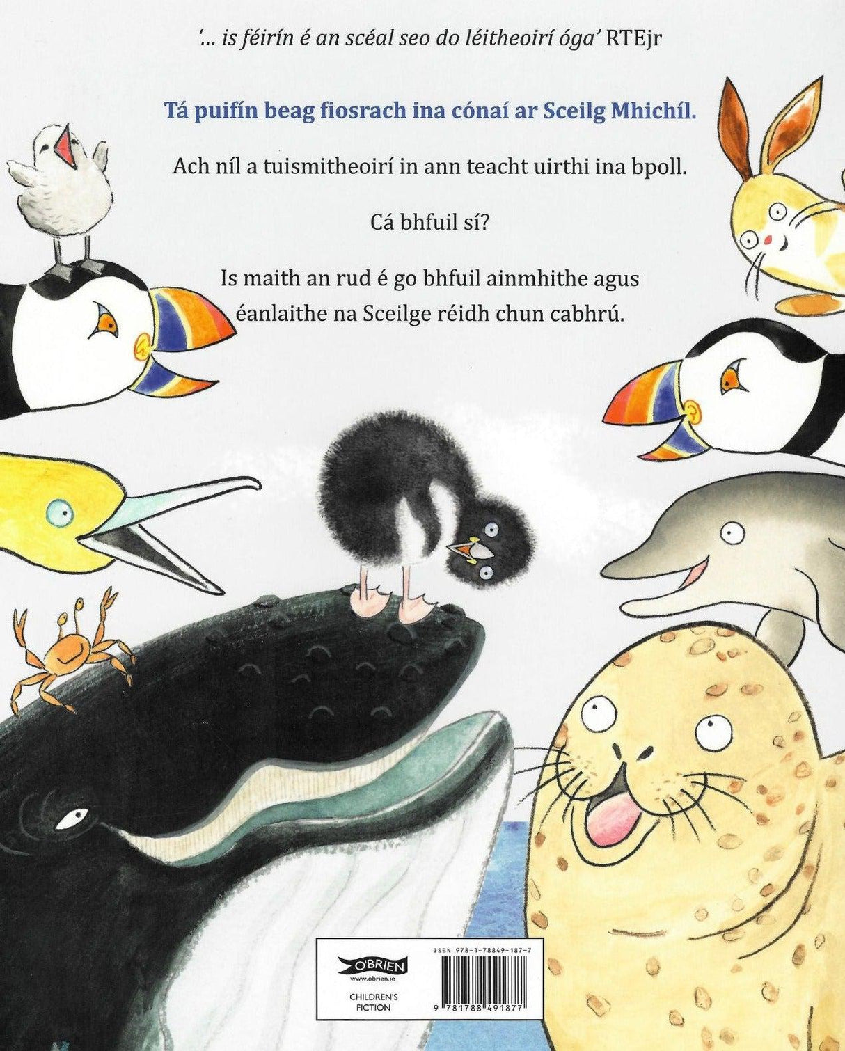 Cá Bhfuil Puifín Beag? by The O'Brien Press Ltd on Schoolbooks.ie