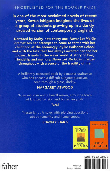 Never Let Me Go by Faber & Faber on Schoolbooks.ie