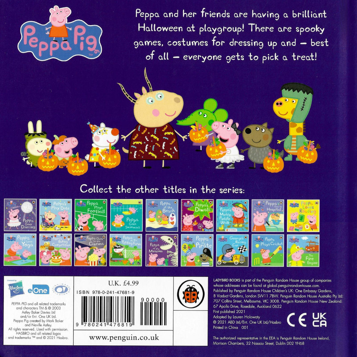 ■ Peppa Pig - Peppa's Happy Halloween by Random House Children's Publishers UK on Schoolbooks.ie