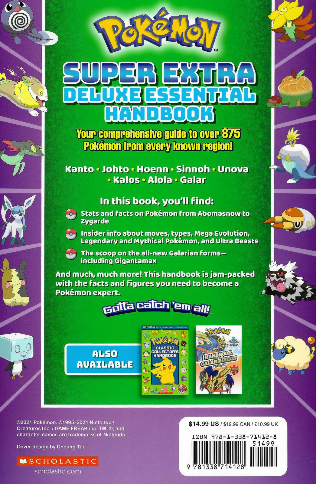 Pokemon - Super Extra Deluxe Essential Handbook by Scholastic on Schoolbooks.ie