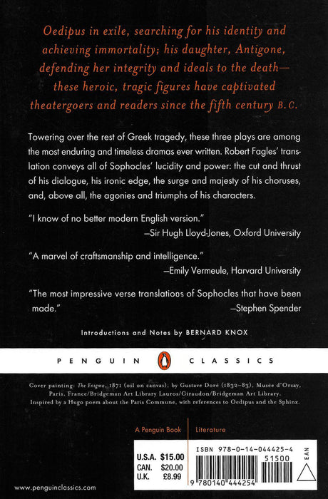 The Three Theban Plays by Penguin Books on Schoolbooks.ie