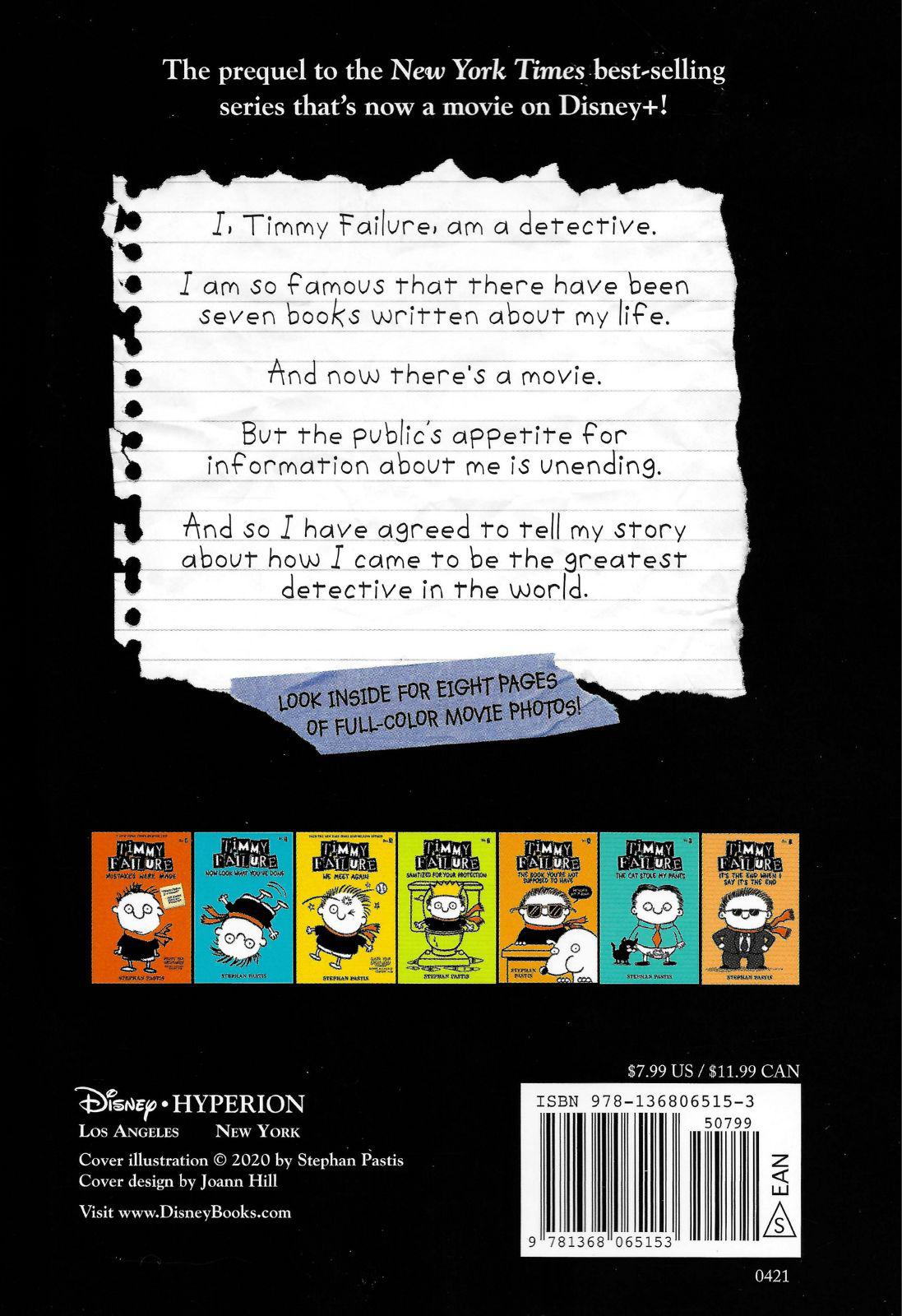 Timmy Failure - Zero To Hero - Timmy Failure Prequel by Disney on Schoolbooks.ie