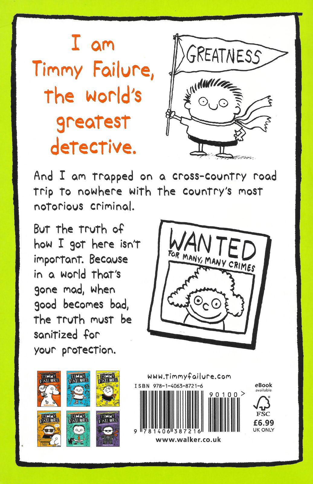 Timmy Failure - Sanitized for Your Protection - Book 4 - Paperback - New Edition (2019) by Walker Books Ltd on Schoolbooks.ie