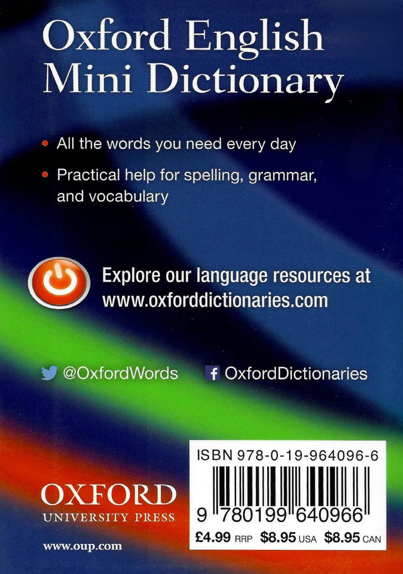 Oxford English Mini Dictionary by Oxford University Press on Schoolbooks.ie