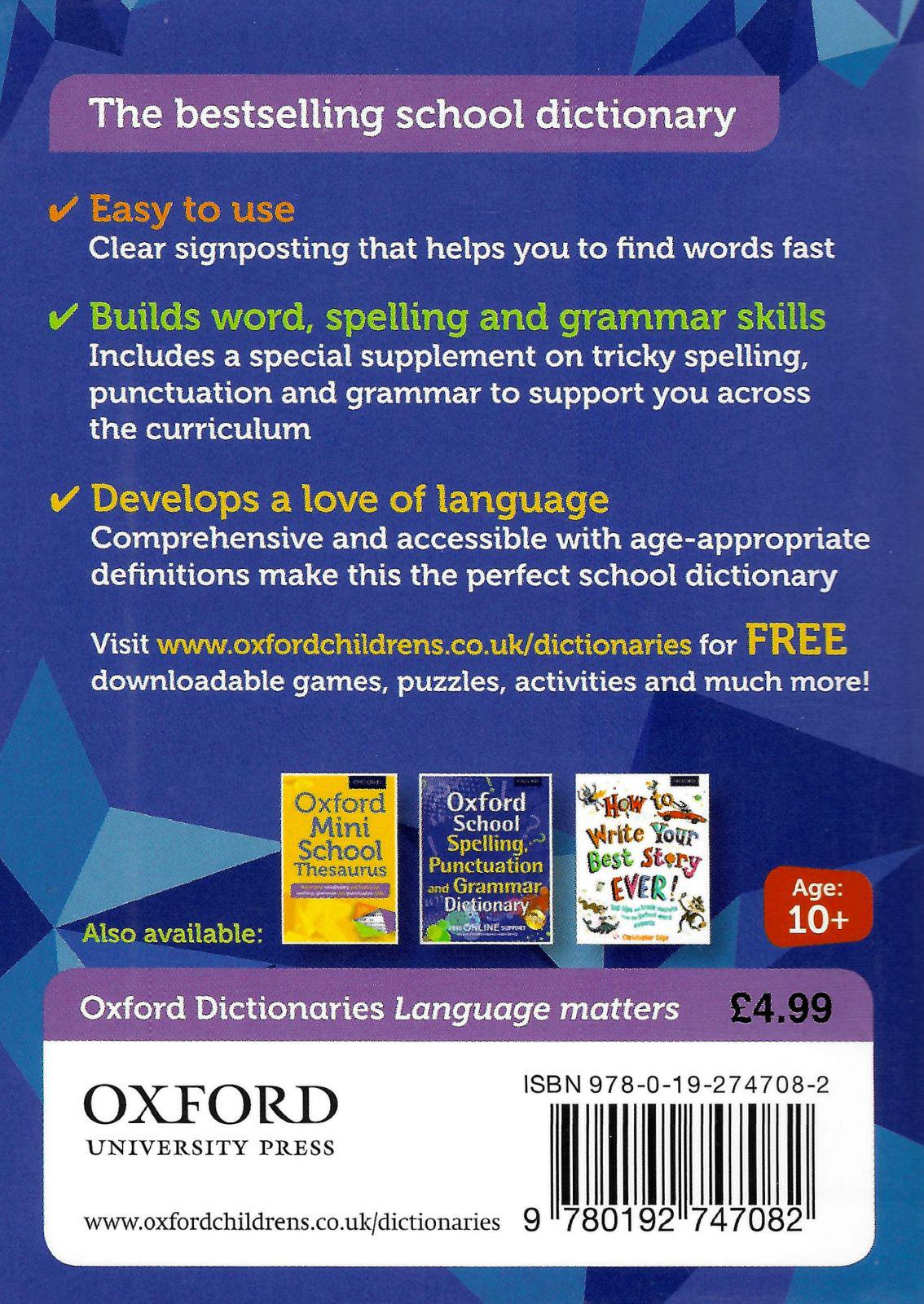 ■ Oxford Mini School Dictionary - Old Edition (2016) by Oxford University Press on Schoolbooks.ie