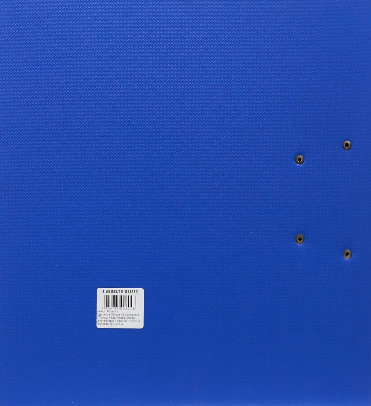 A4 Standard - No.1 Vivida Lever Arch File PP - Blue by Esselte on Schoolbooks.ie