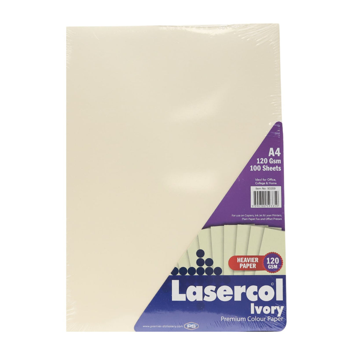 A4 120gsm Activity Paper 100 Sheets - Ivory by Premier on Schoolbooks.ie