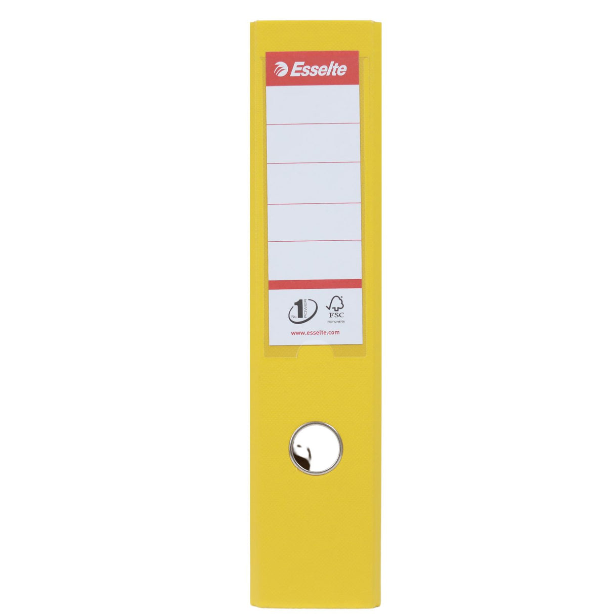 A4 Standard - No.1 Vivida Lever Arch File PP - Yellow by Esselte on Schoolbooks.ie