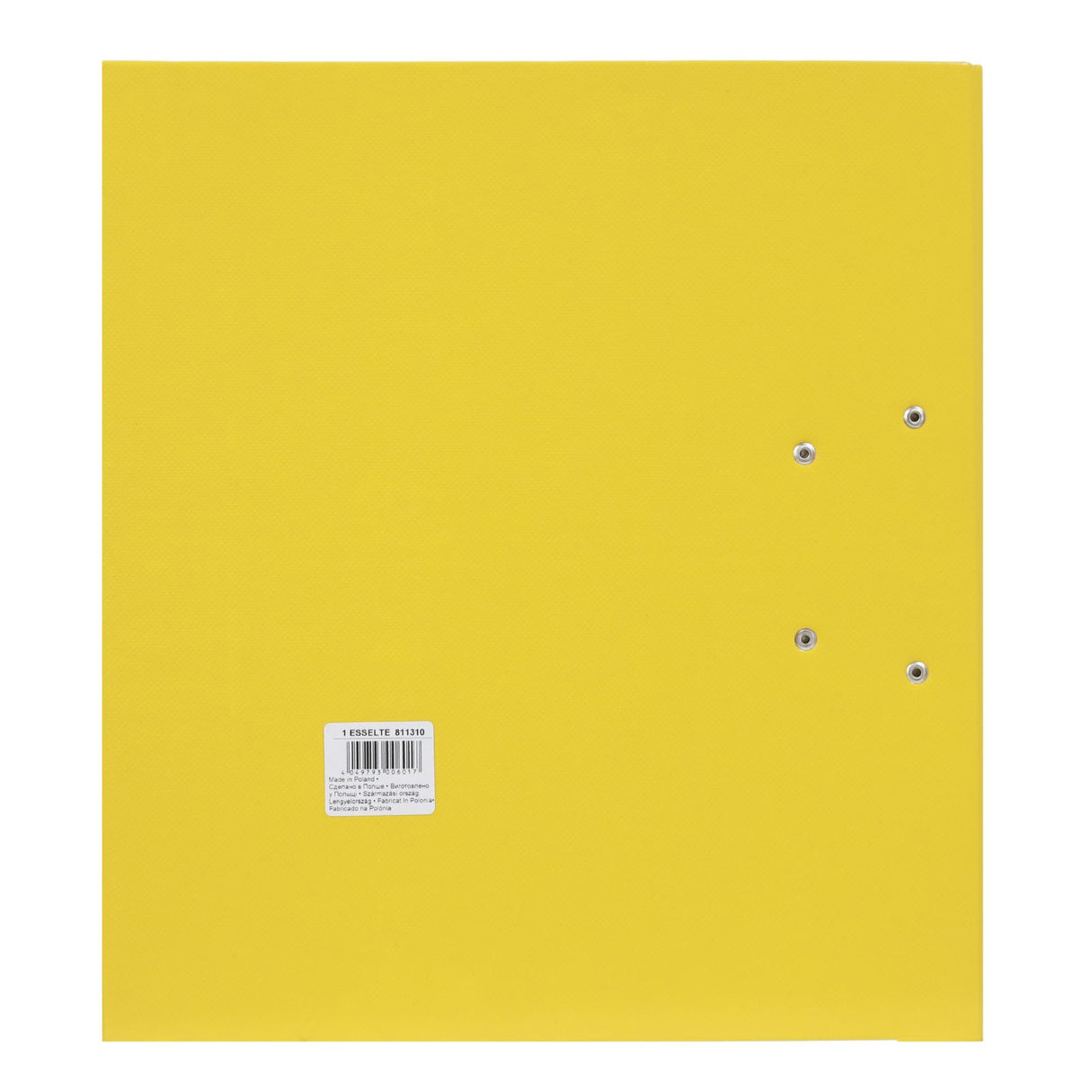 A4 Standard - No.1 Vivida Lever Arch File PP - Yellow by Esselte on Schoolbooks.ie