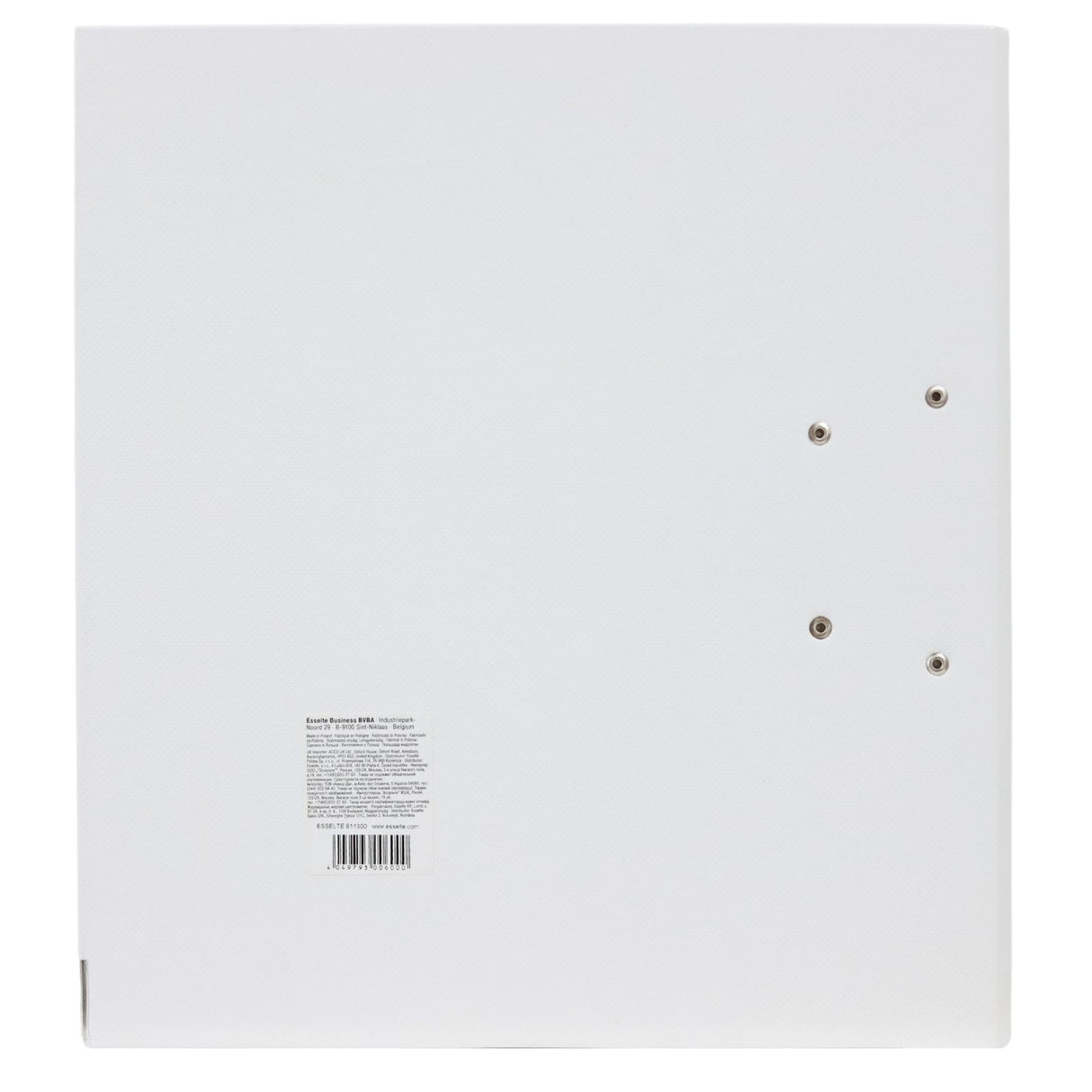 A4 Standard - No.1 Vivida Lever Arch File PP - White by Esselte on Schoolbooks.ie