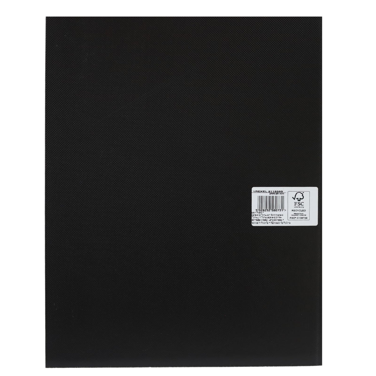 Rexel - A4 Choices 24mm - Ring Binder - Black by Rexel on Schoolbooks.ie