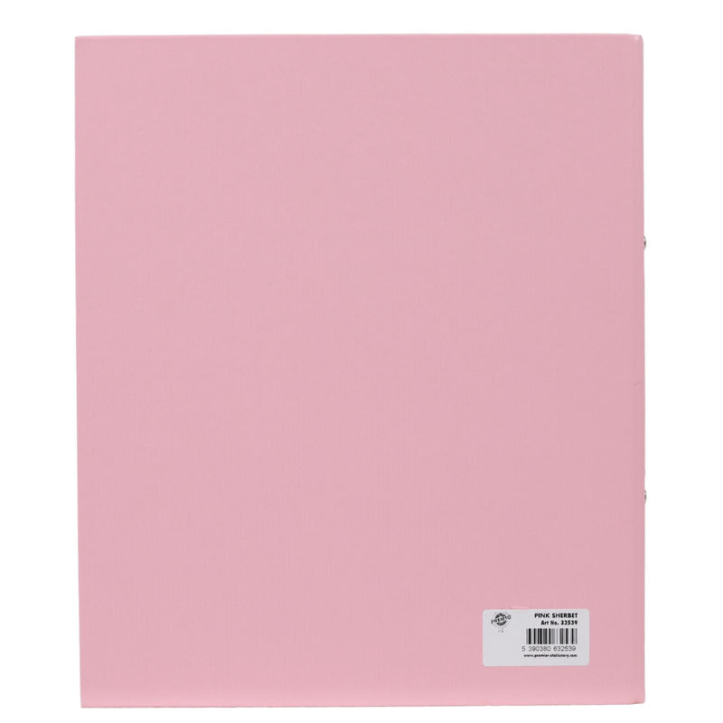 Premto Pastel A4 Ring Binder - Pink Sherbet by Premto on Schoolbooks.ie