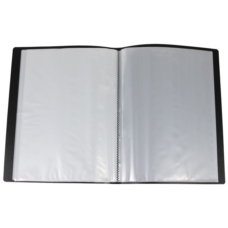40 Pocket Display Book - A4 - Black by Concept on Schoolbooks.ie