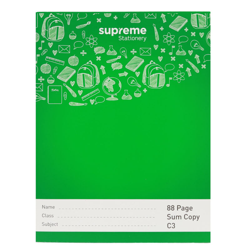 Sum Copy - 88 Page by Supreme Stationery on Schoolbooks.ie