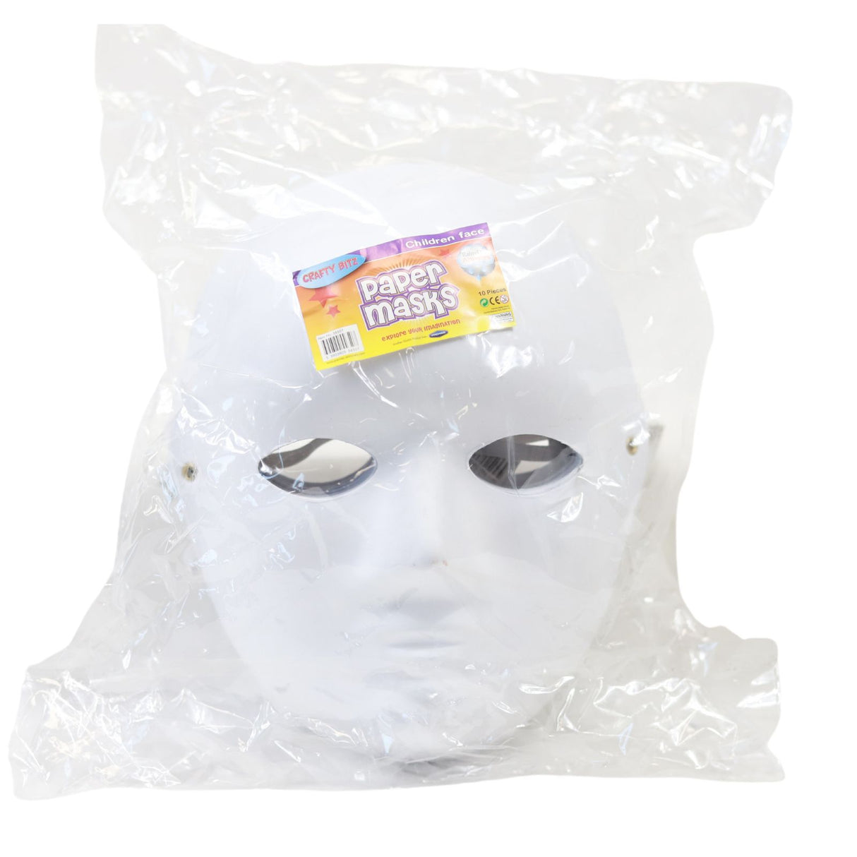 Crafty Bitz - Children Face Masks - Packet of 10 by Crafty Bitz on Schoolbooks.ie