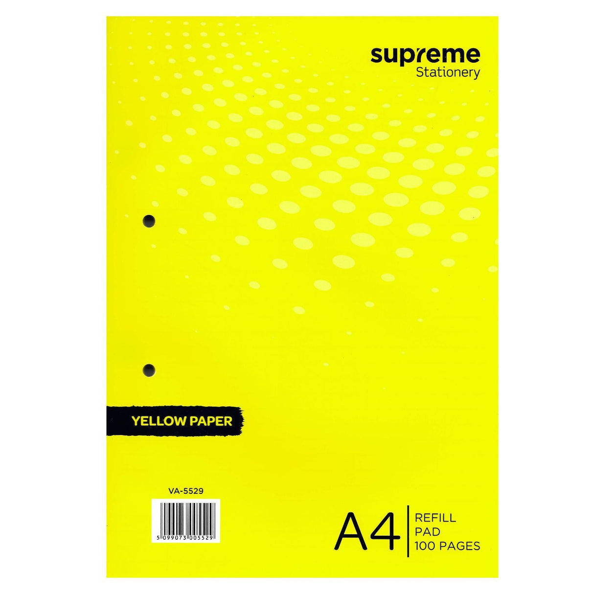 ■ Supreme Stationery - Visual Aid A4 Refill Pad 100 Page - Yellow by Supreme Stationery on Schoolbooks.ie