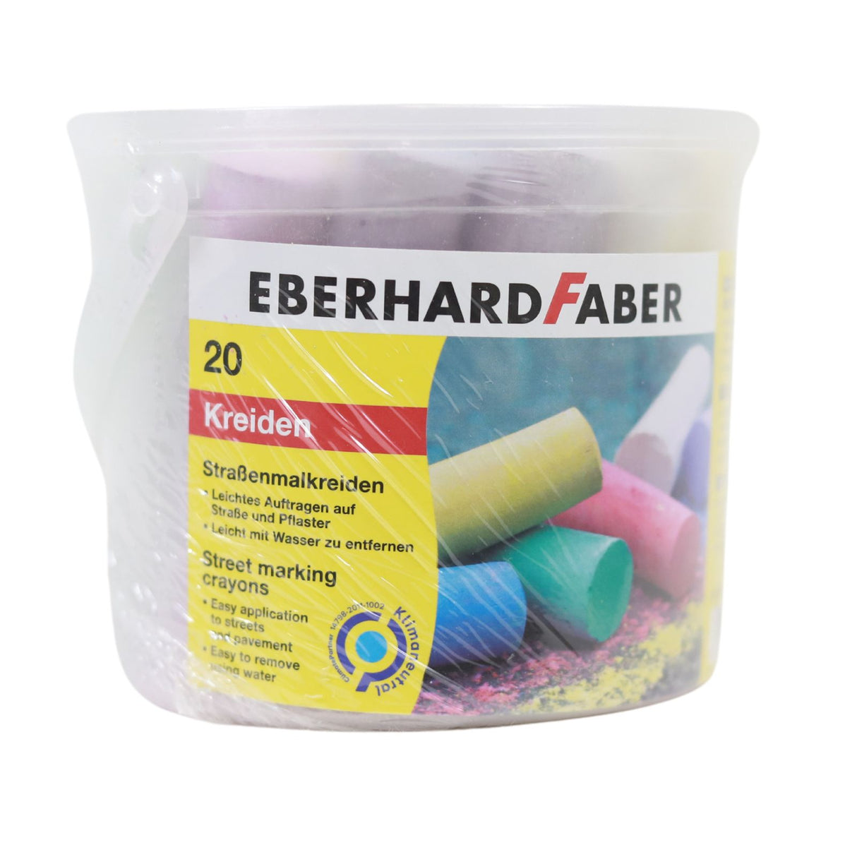 Eberhard Faber - Street Marking Crayons - Tub of 20 by Eberhard Faber on Schoolbooks.ie