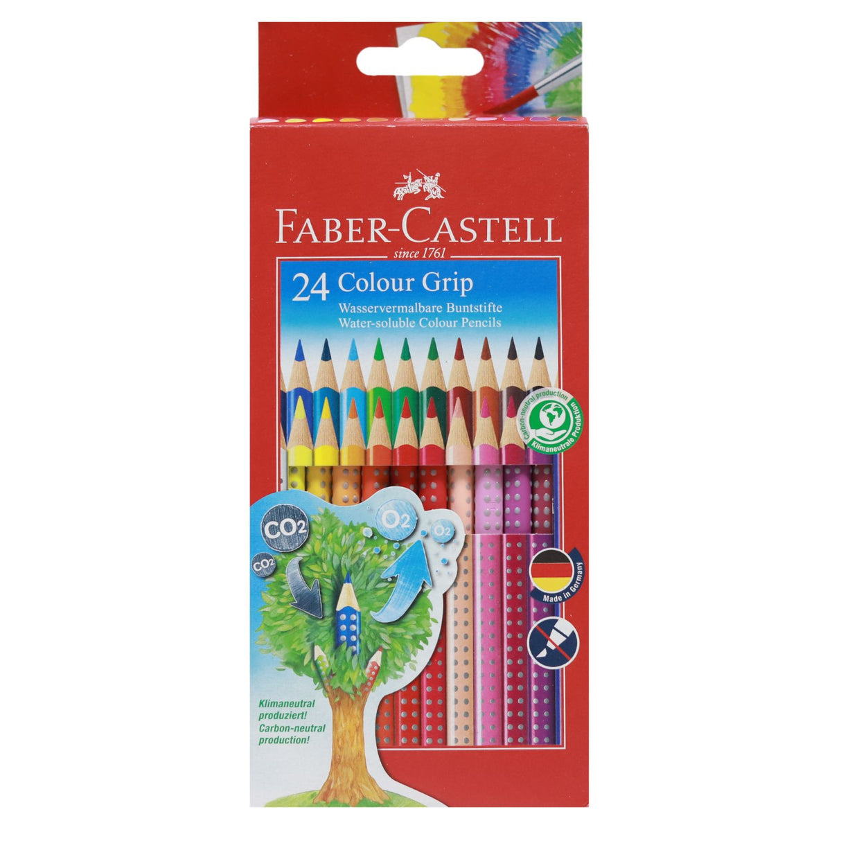 Faber-Castell - Colour Grip Pencils - Box of 24 by Faber-Castell on Schoolbooks.ie