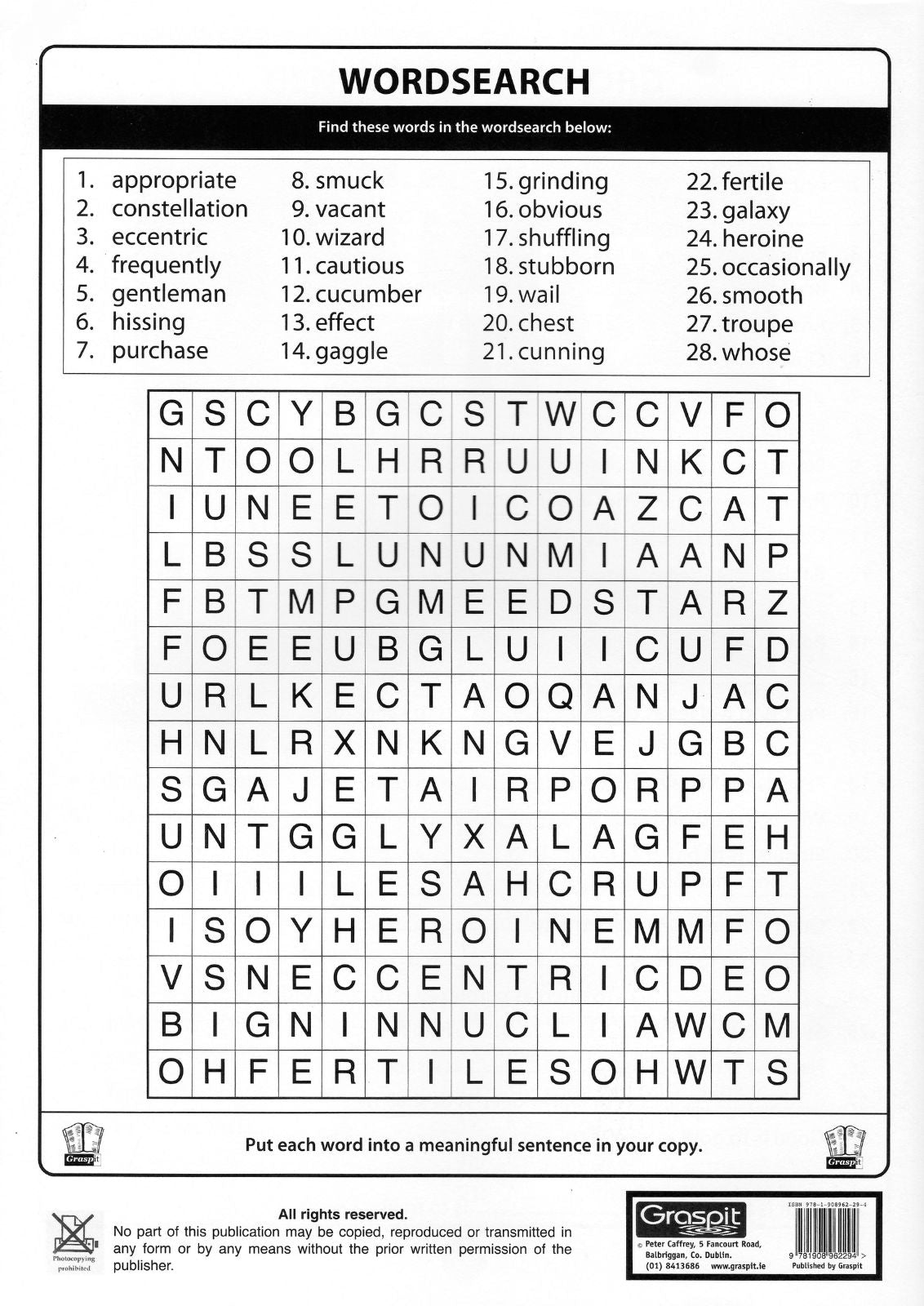 ■ Spice Up Your English - Workbook by Graspit on Schoolbooks.ie