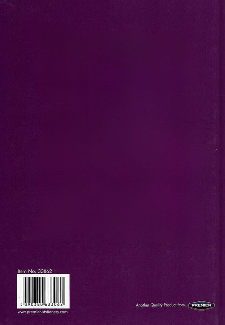 Premto - A5 160 Page Hardcover Notebook - Grape Juice by Premto on Schoolbooks.ie